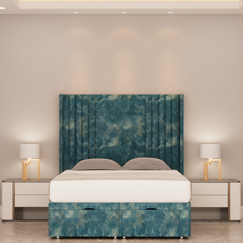 Dusk Panel Ottoman Storage Divan Bed