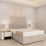 Isadora Chesterfield Ottoman Bed Right - D Sleep