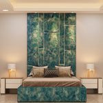 Livia high headboard with storage bed