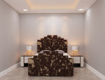 Micah Panel Ottoman Bed Front - D Sleep