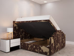Micah Panel Ottoman Bed Openup - D Sleep