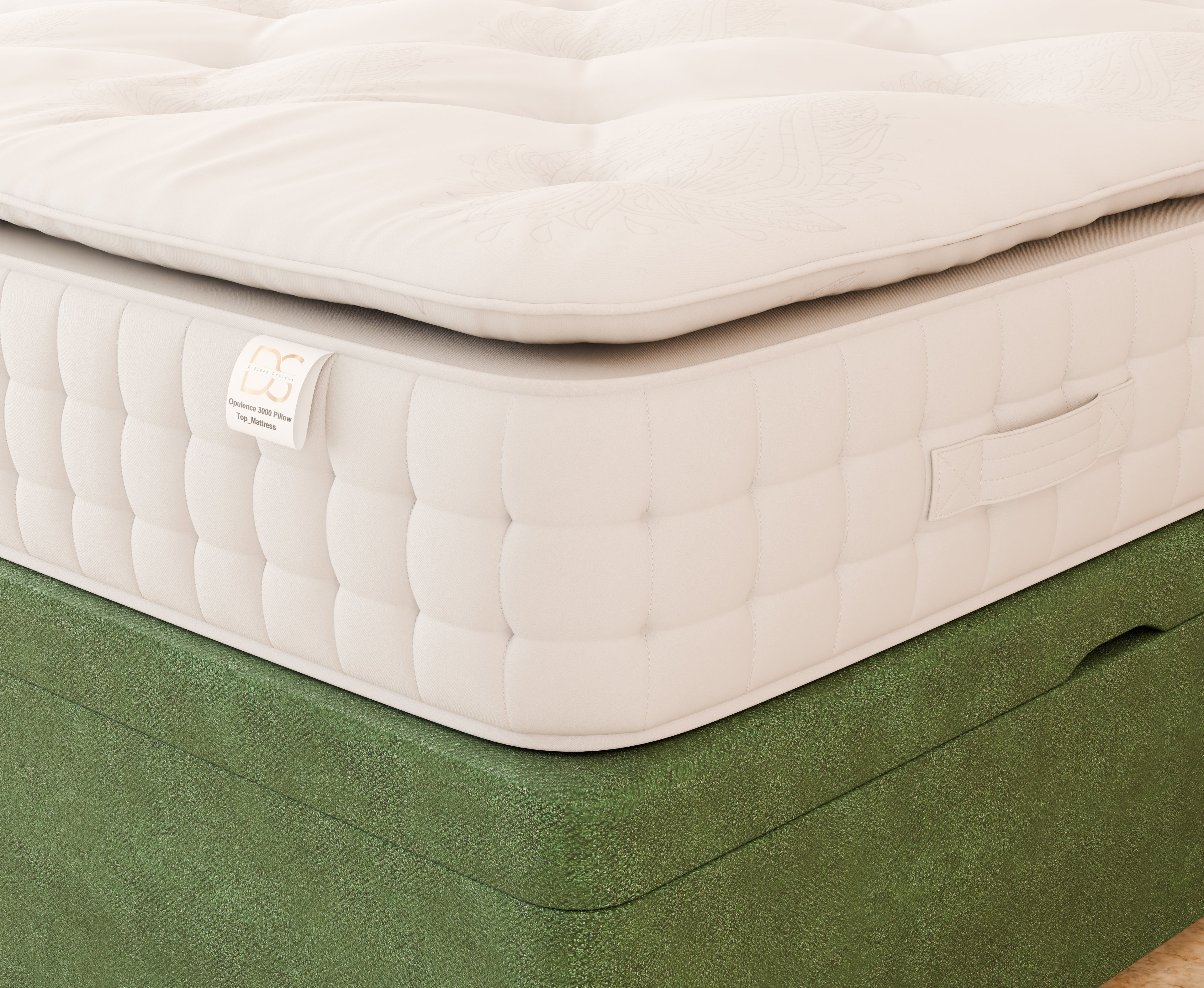 Opulence 3000 Pillow Top Closeup - D Sleep