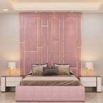 tall headboard storge bed frame