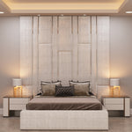 ottoman storage bed with high headboard