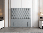 Adalyn Chesterfield Headboard front - D Sleep