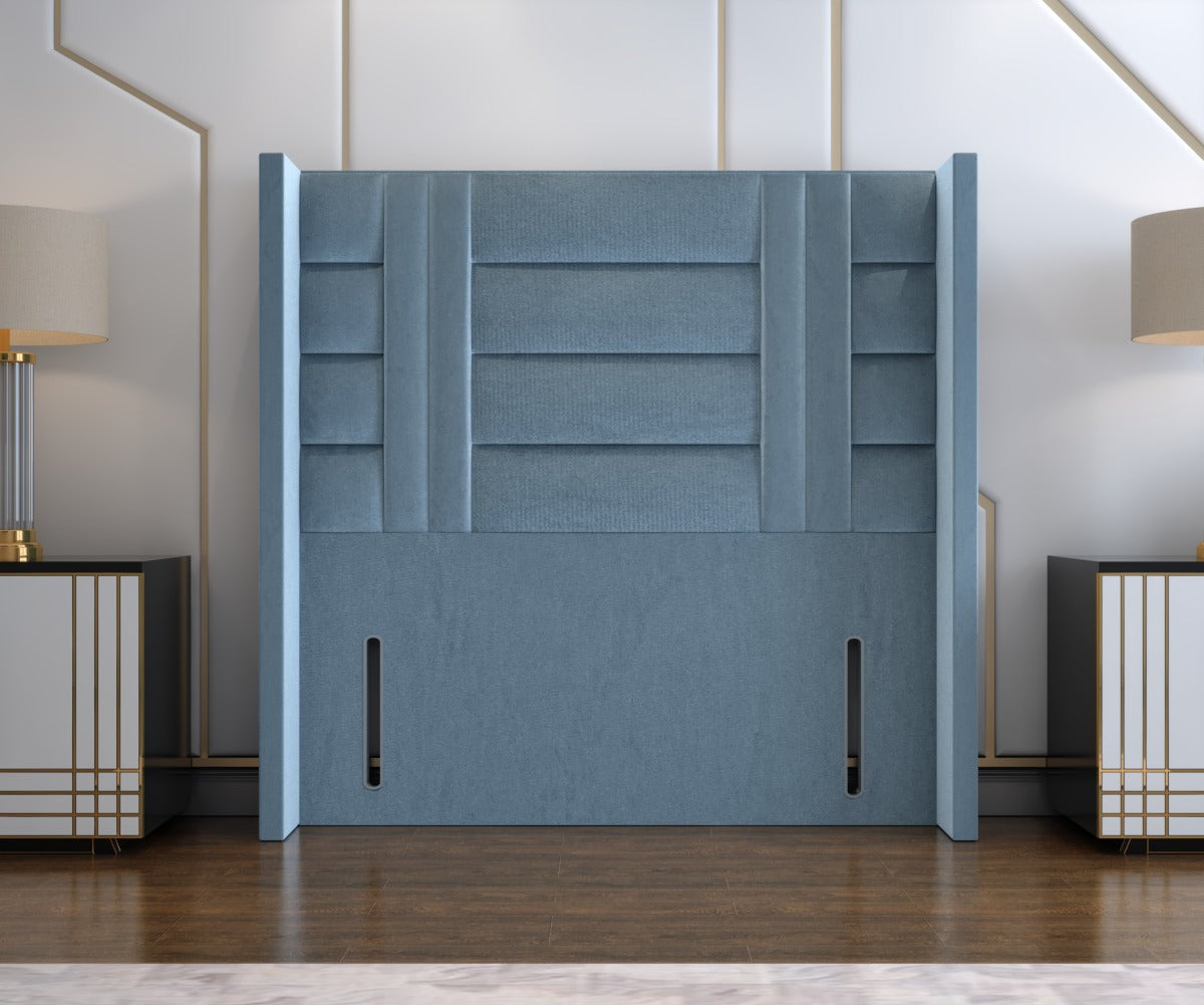 Keyara Wing Multi Panel Headboard Front - D Sleep