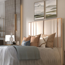 Kezia Panel Headboard Bed - D Sleep