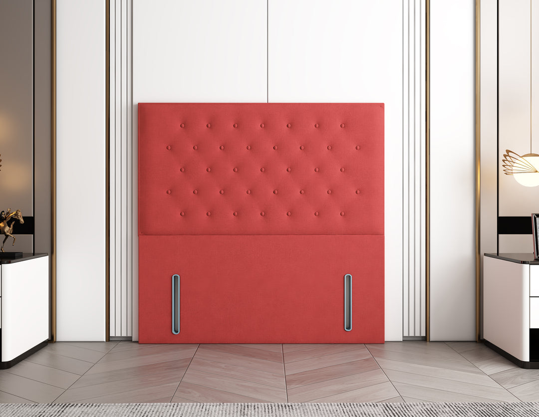 Myla Buttoned Headboard Front - D Sleep