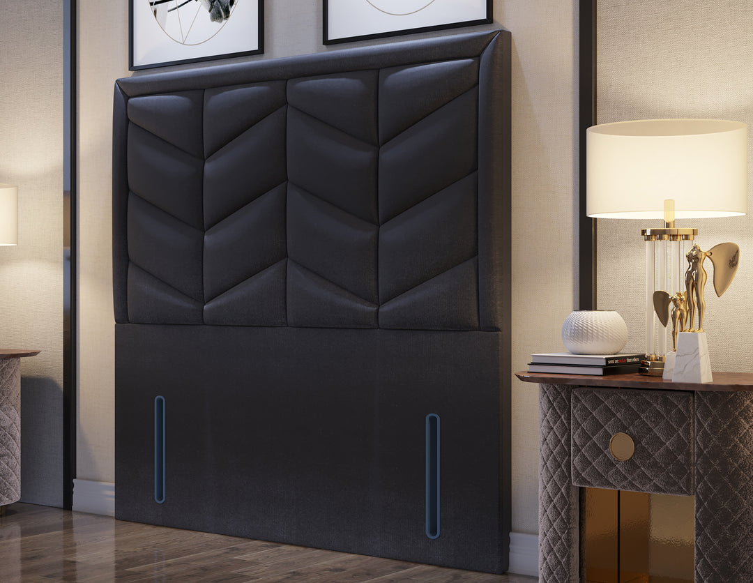 Rowan Chevron Headboard Right - D Sleep