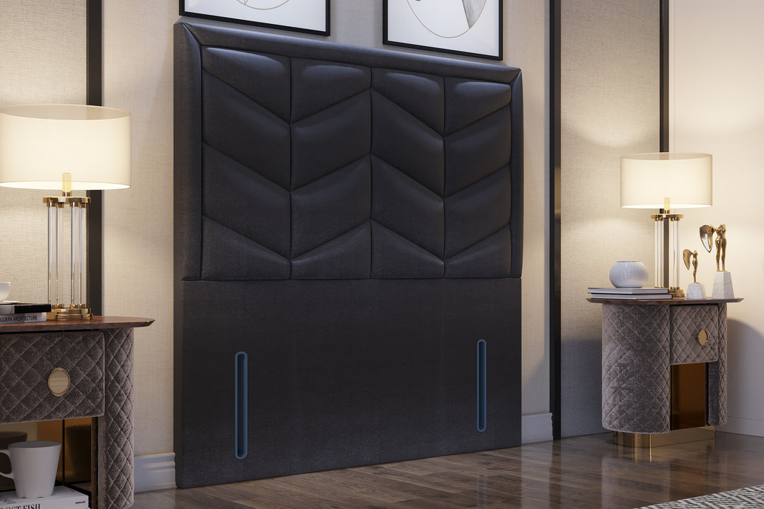 Rowan Chevron Headboard Left - D Sleep