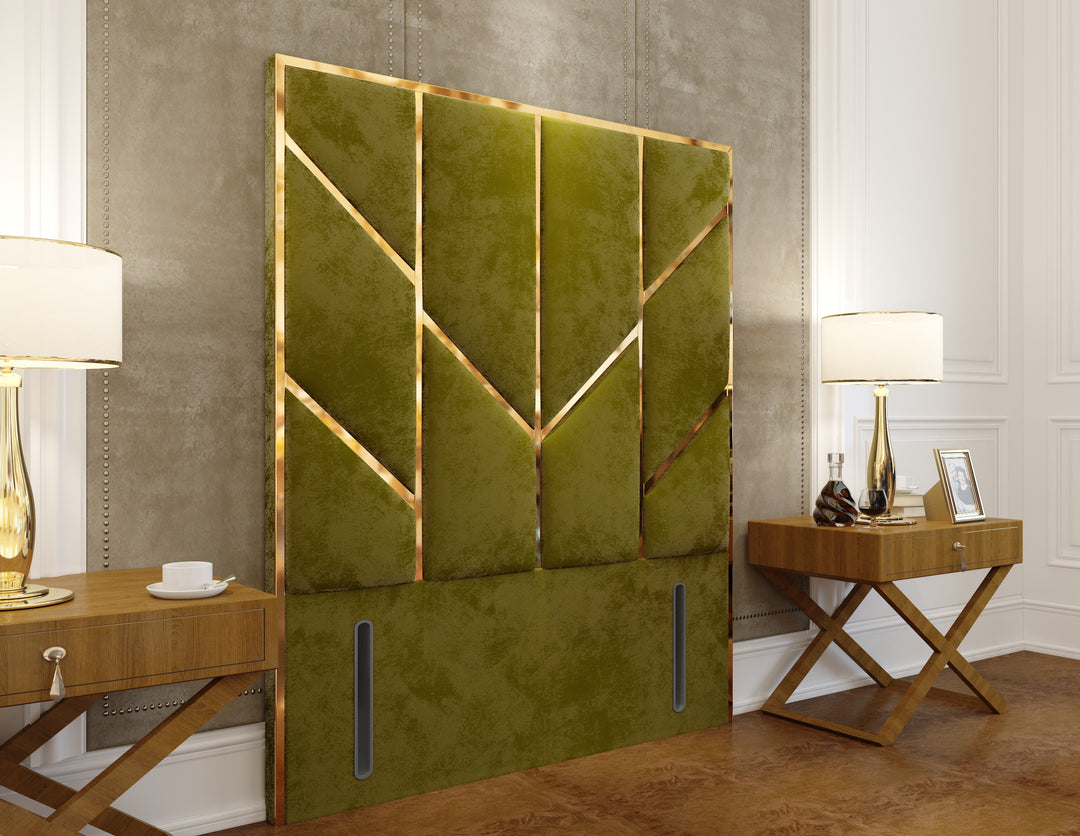 Sarai  Geometrical Headboard Left - D Sleep