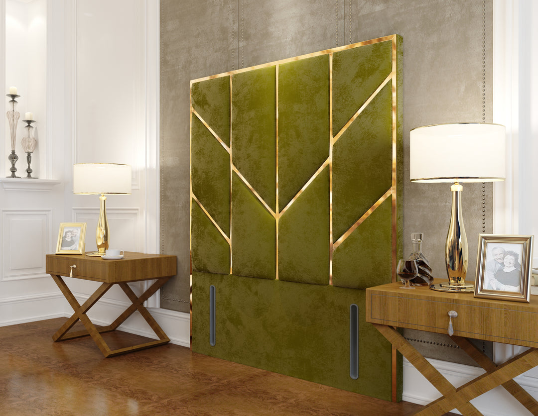 Sarai  Geometrical Headboard Right - D Sleep
