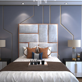Tansy Multi Panel Headboard Bed - D Sleep
